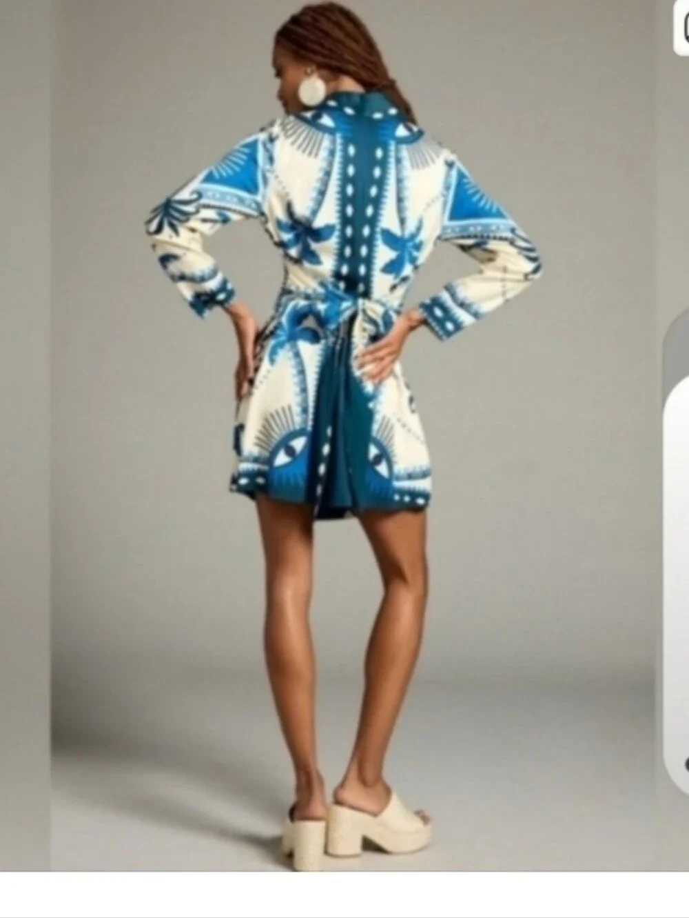 FARM Rio Wrap Minidress